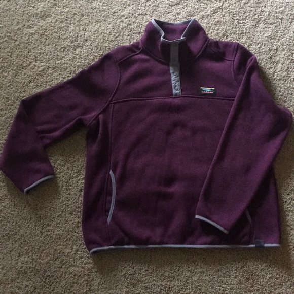 L.L. Bean Other - LL Bean Sweater Fleece Pullover